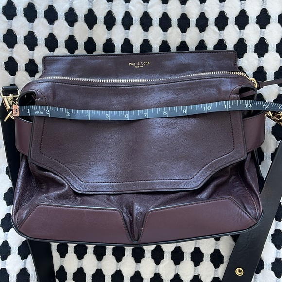 Rag & Bone Pilot Crossbody Bag in Bordeaux - Picture 13 of 16